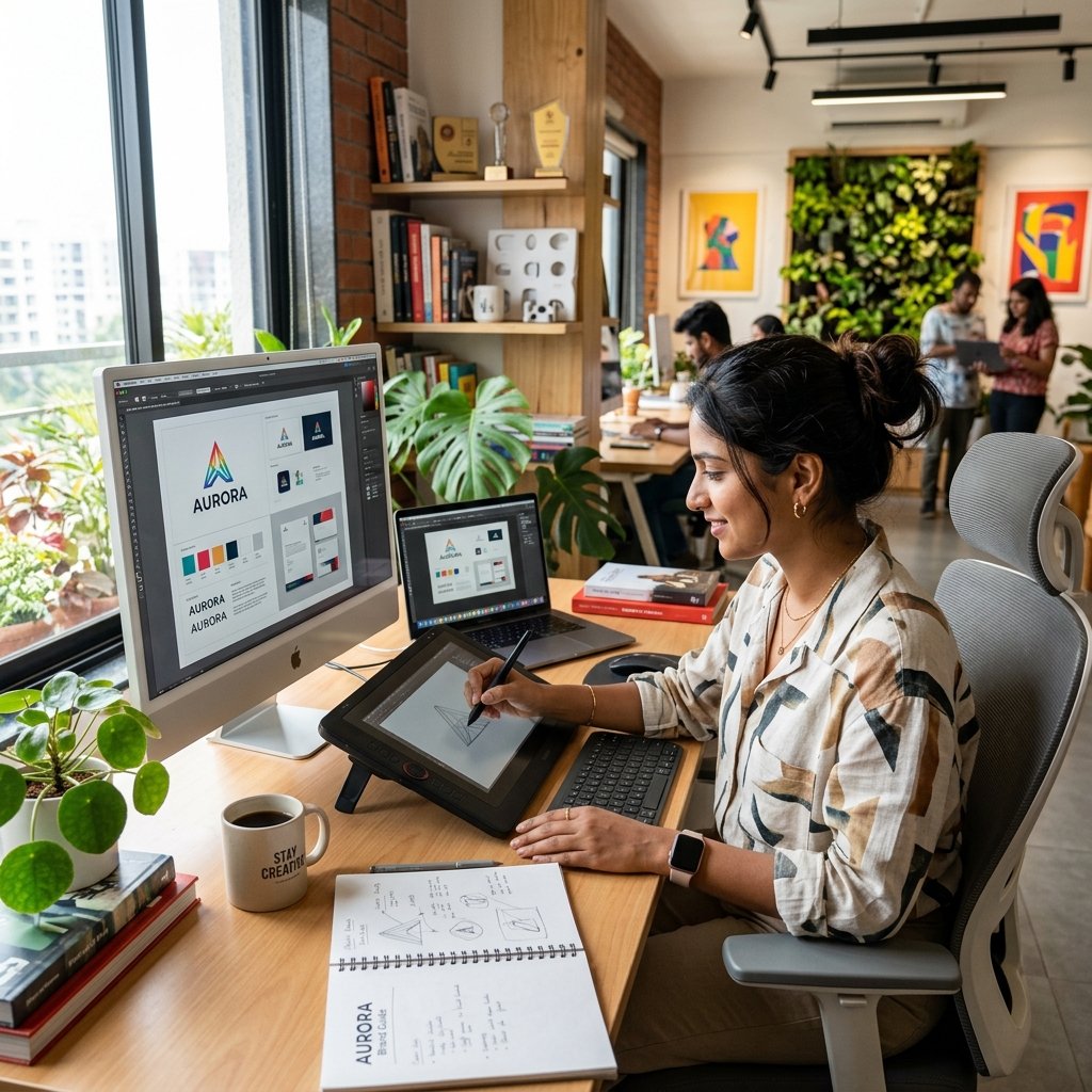 Indian Graphic Designer