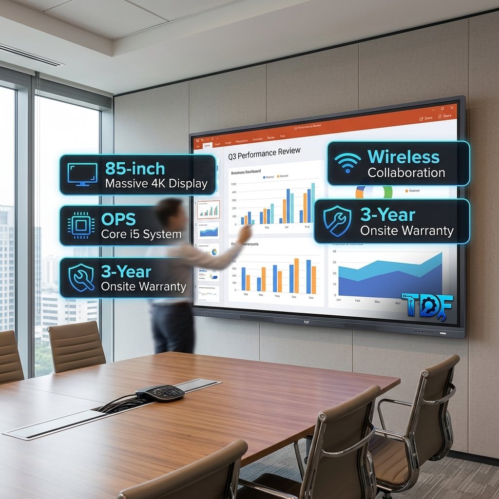 iSLate 85 inch AI Interactive Flat Panel